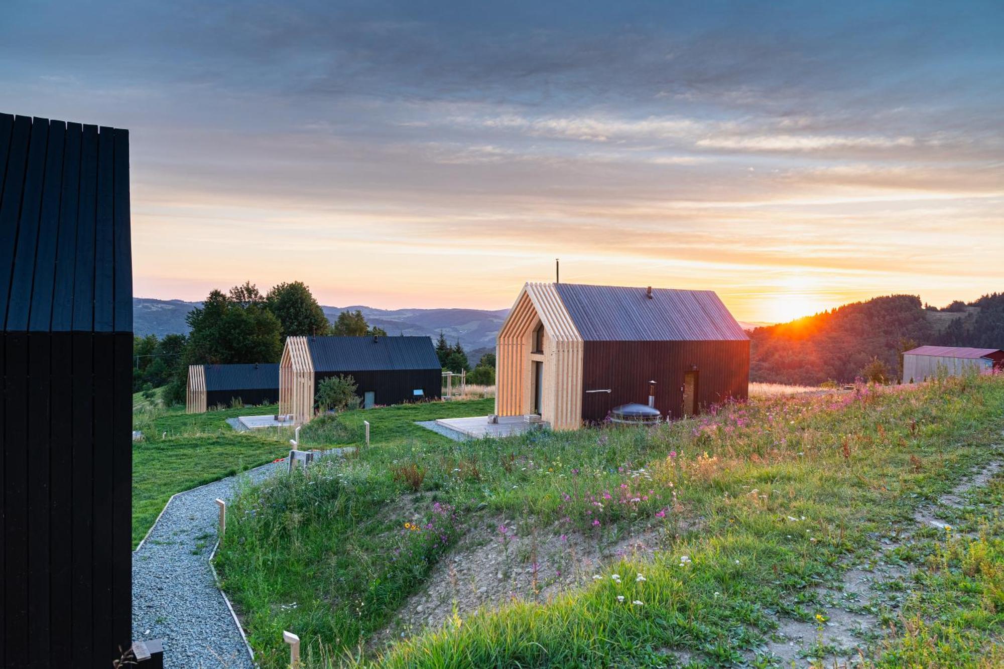 Domy Wypoczynkowe W Beskidach - Odpoczywaj W Naturze Laskowa  Exteriör bild